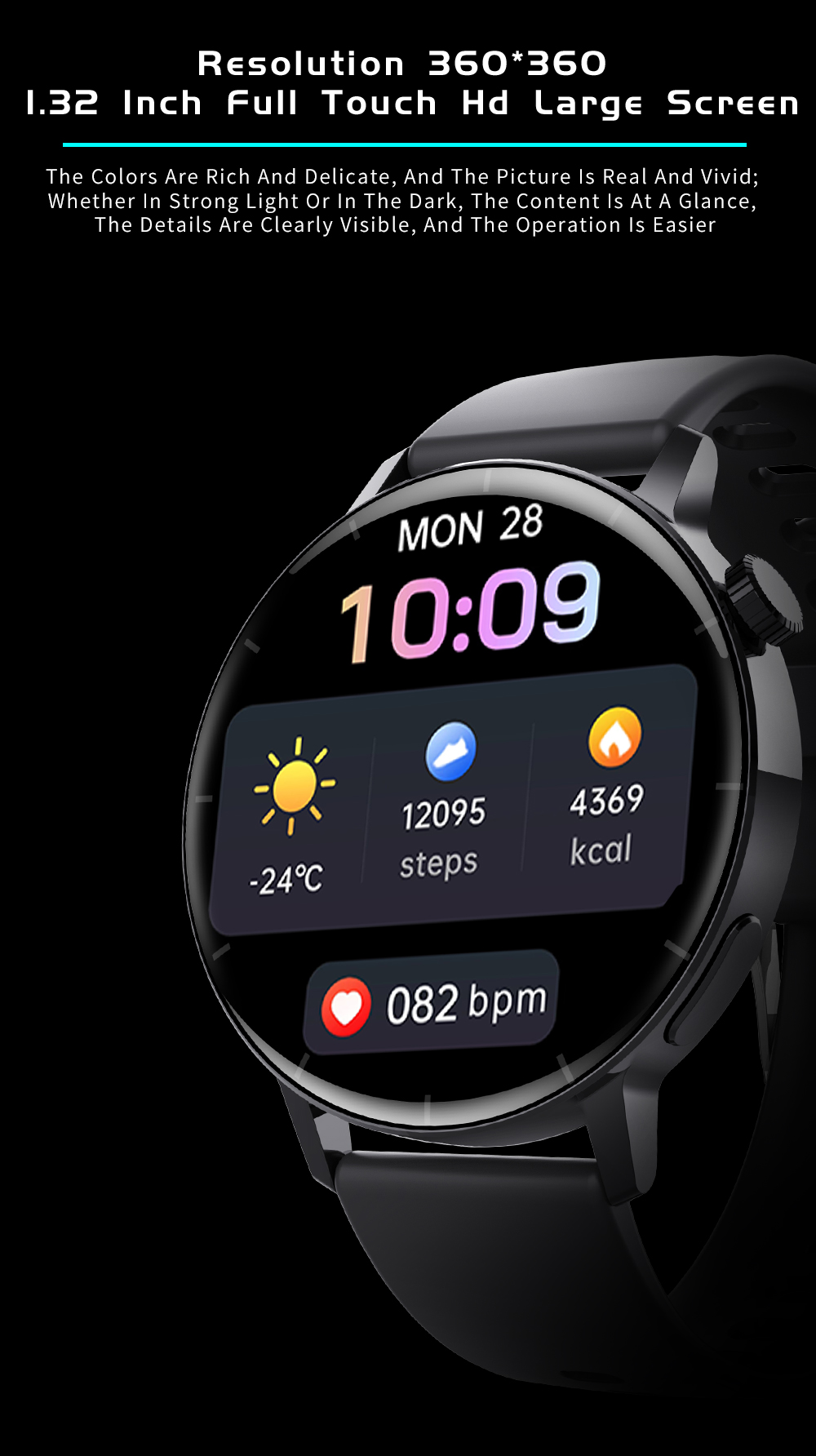 Bruno Calvani - producent zegarków: SMARTWATCH HC32