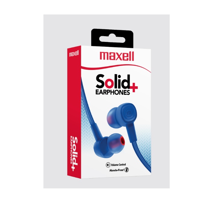 Słuchawki Maxell MLA SIN-8 Solid Okinawa blue