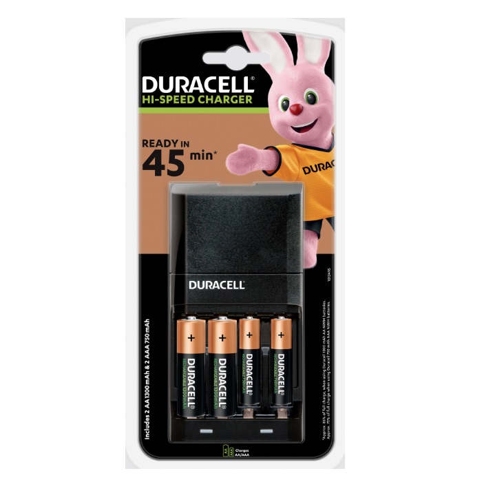 Ładowarka Duracell CEF27 2x750mAh+2x1300mAh