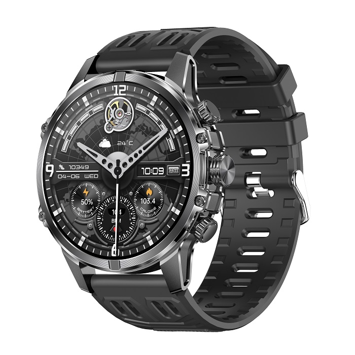 SMARTWATCH HB45 AMOLED I LATARKA LED